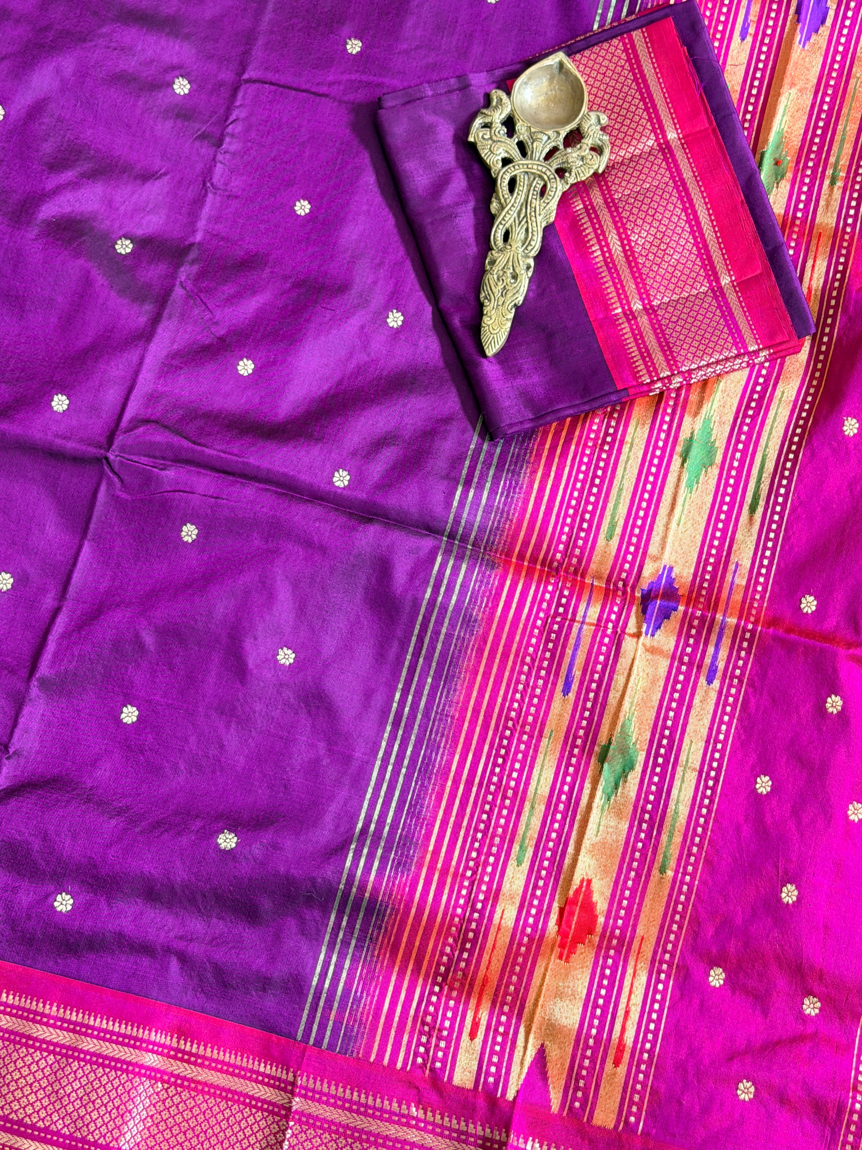 Paithani Pure silk handloom saree