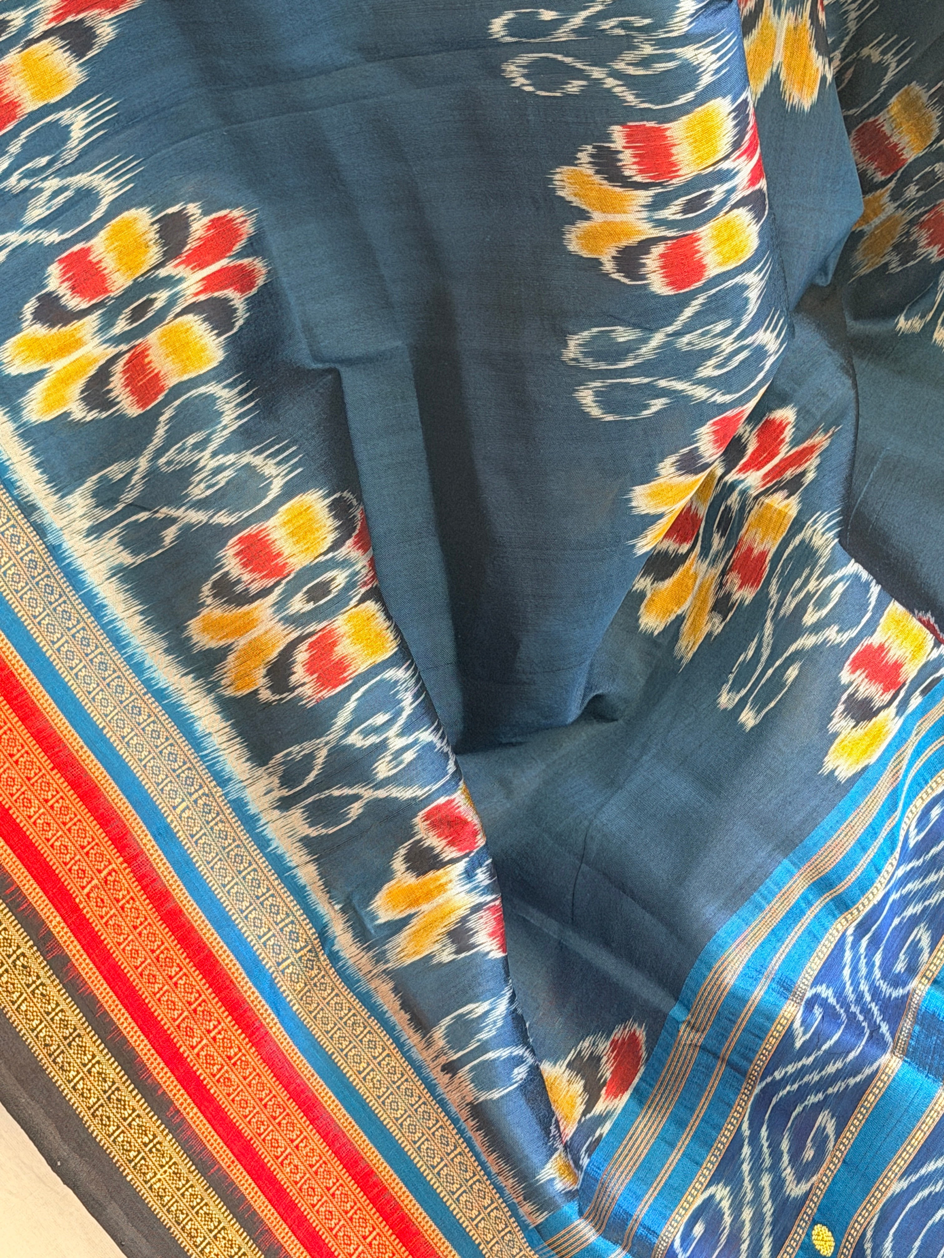 Baghambari kathiphera handloom odisha saree