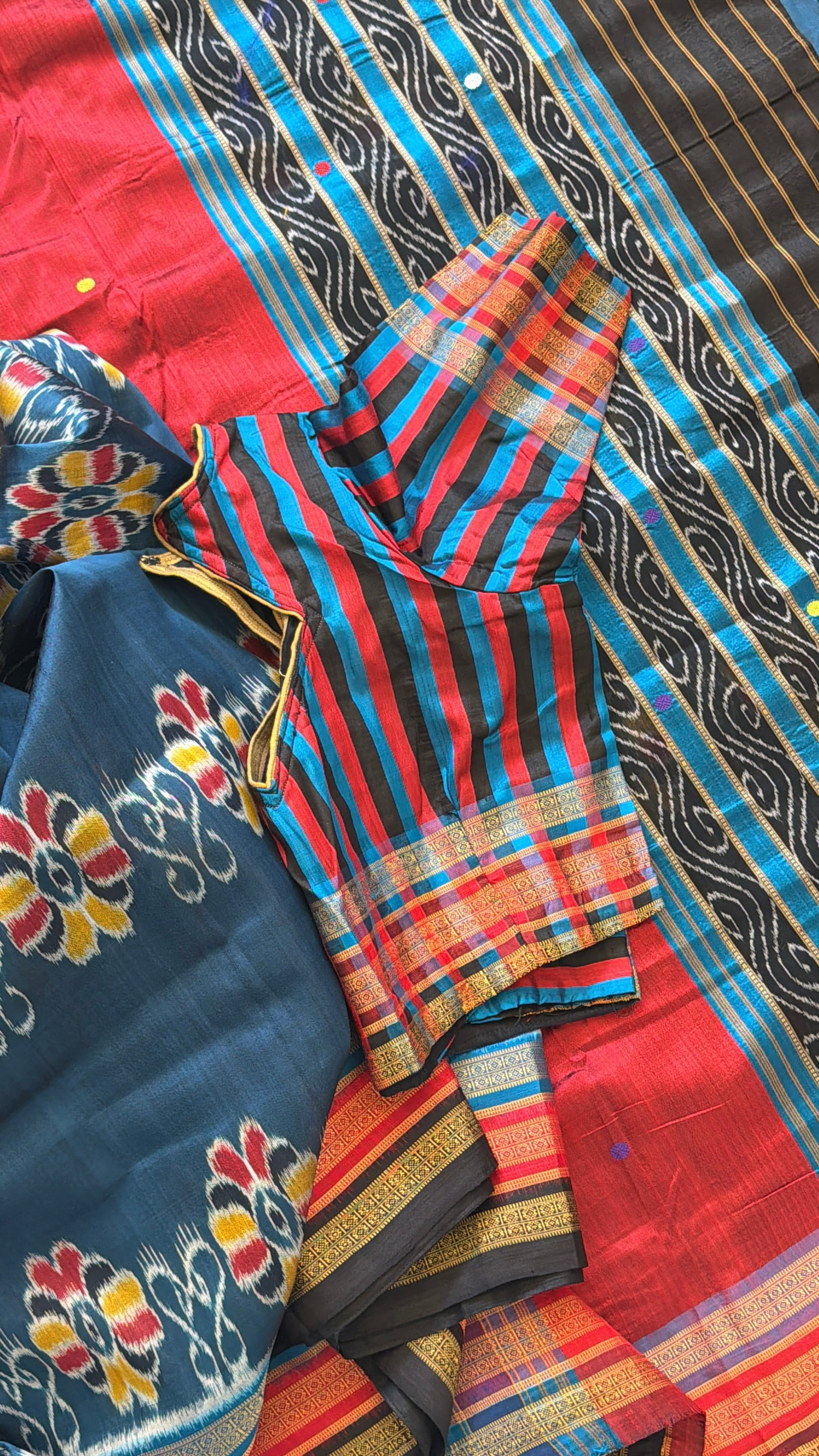 Baghambari kathiphera handloom odisha saree