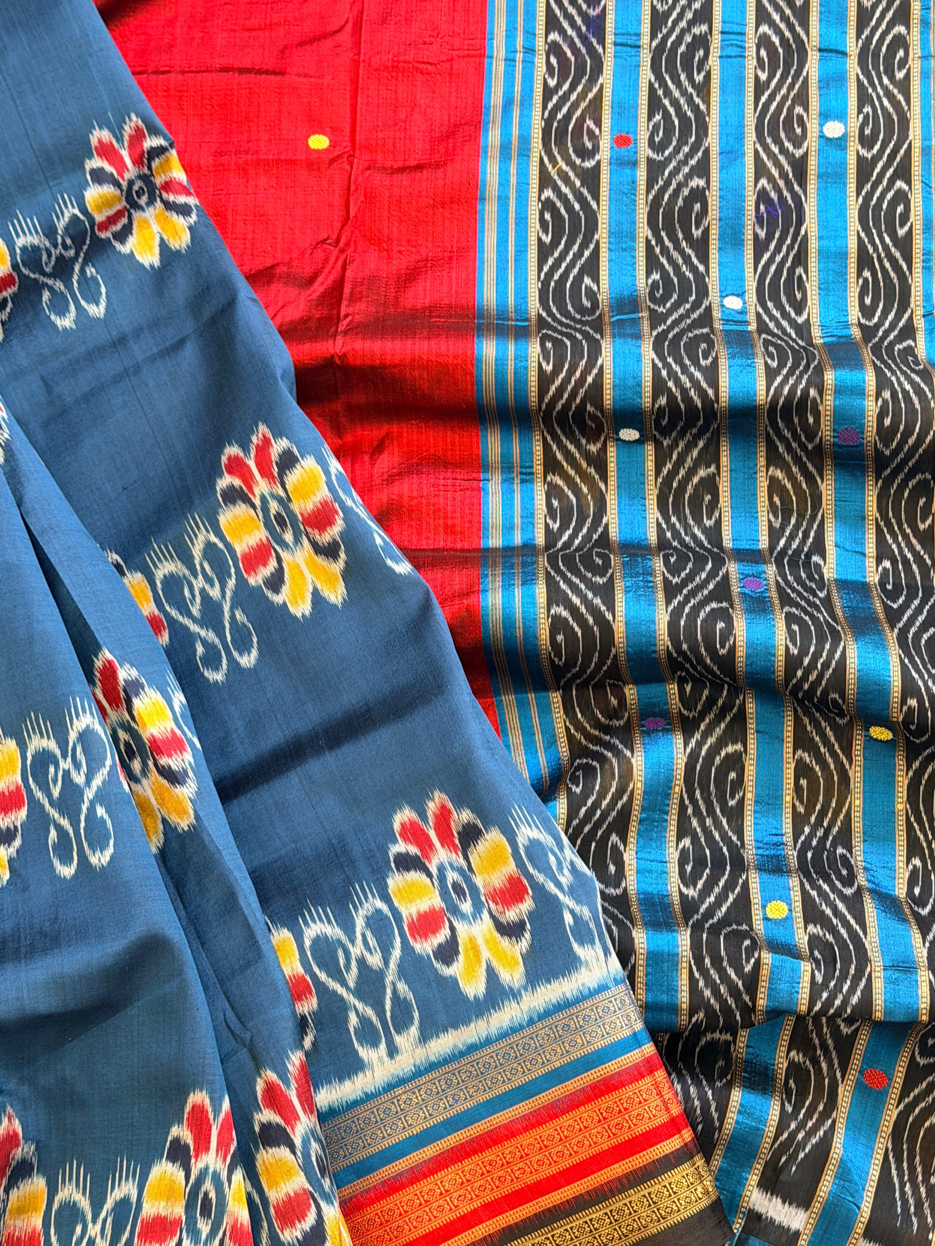 Baghambari kathiphera handloom odisha saree