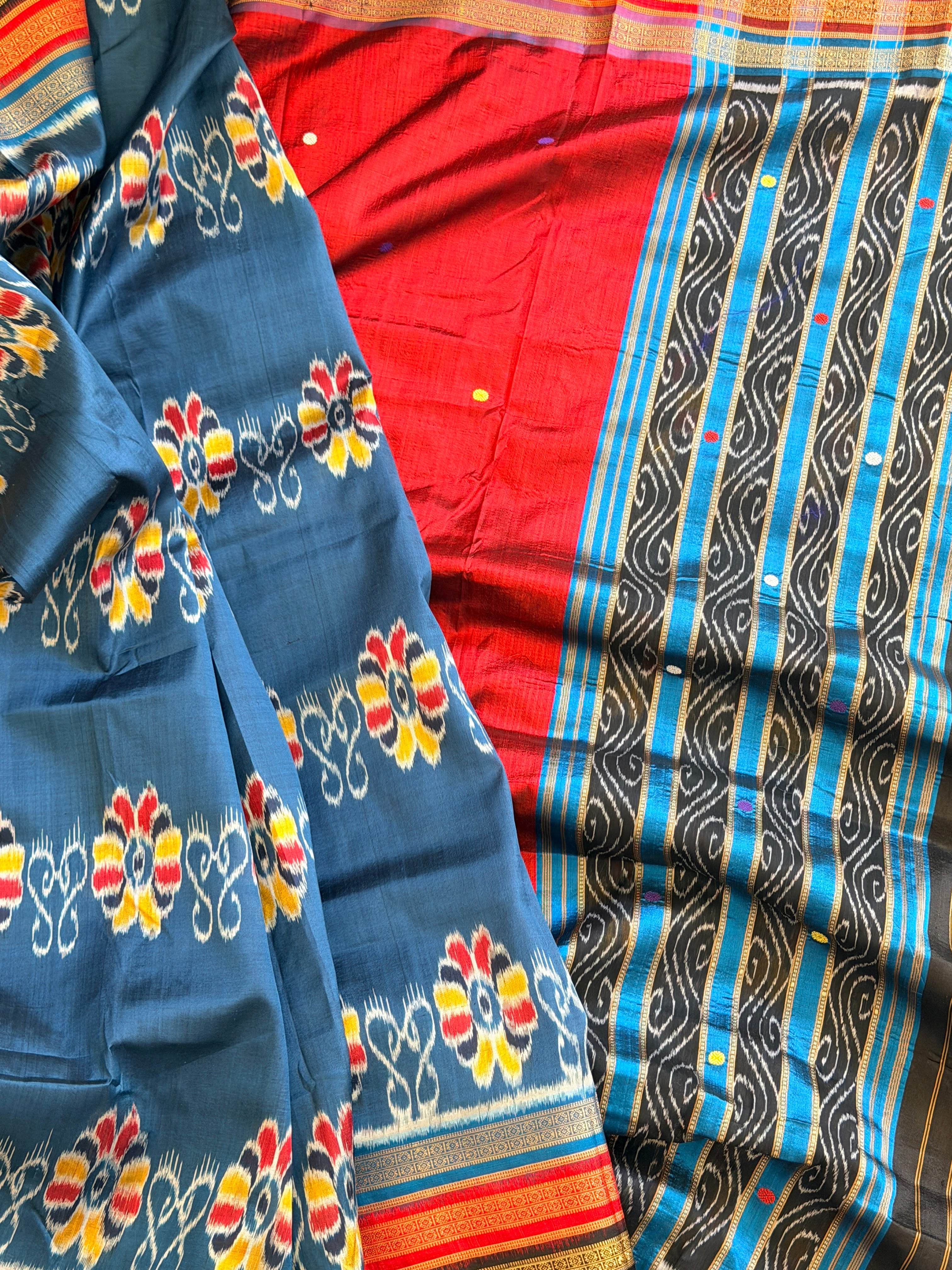 Baghambari kathiphera handloom odisha saree