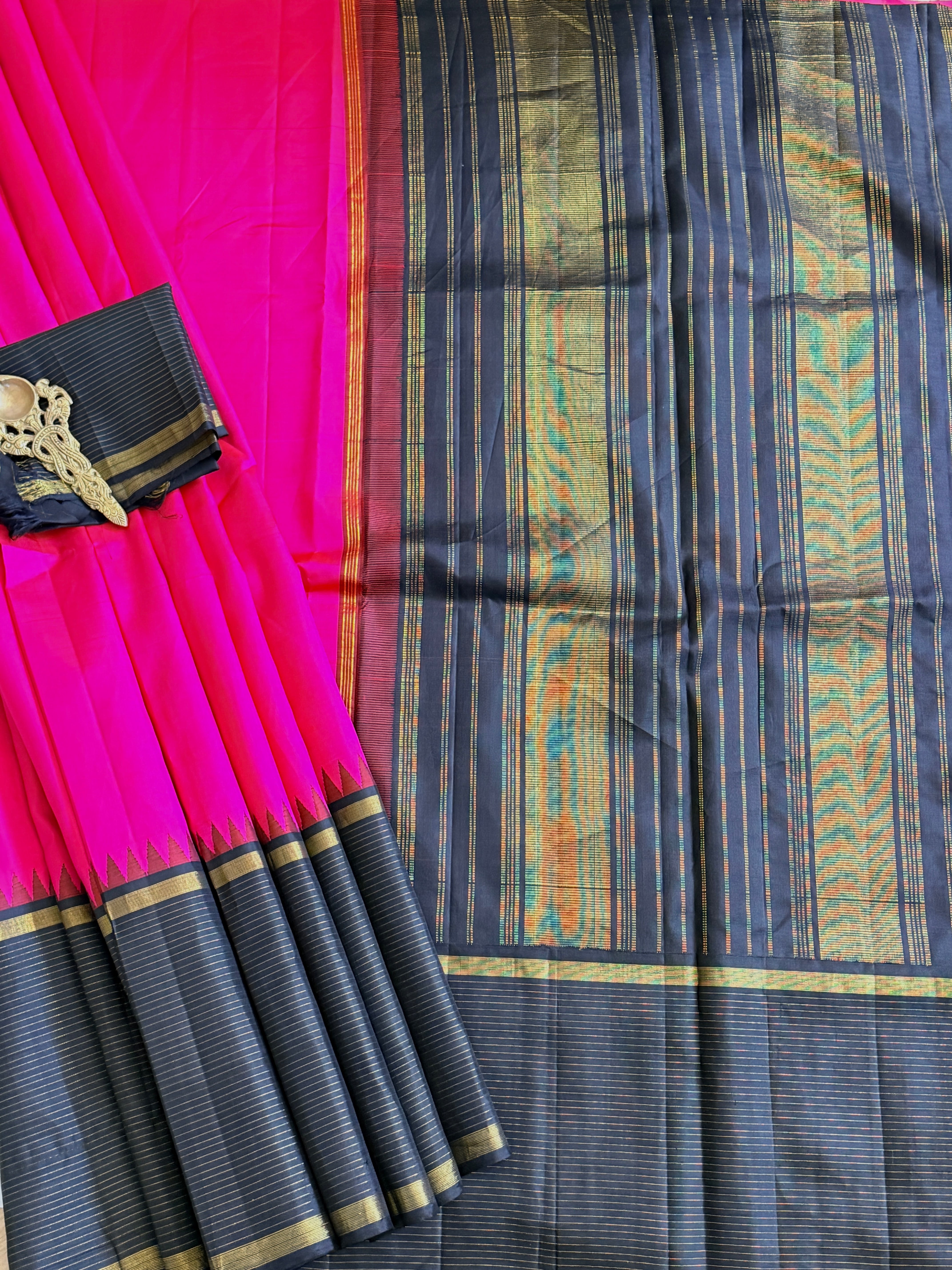 Kanjeevaram Handloom Pure Silk Saree
