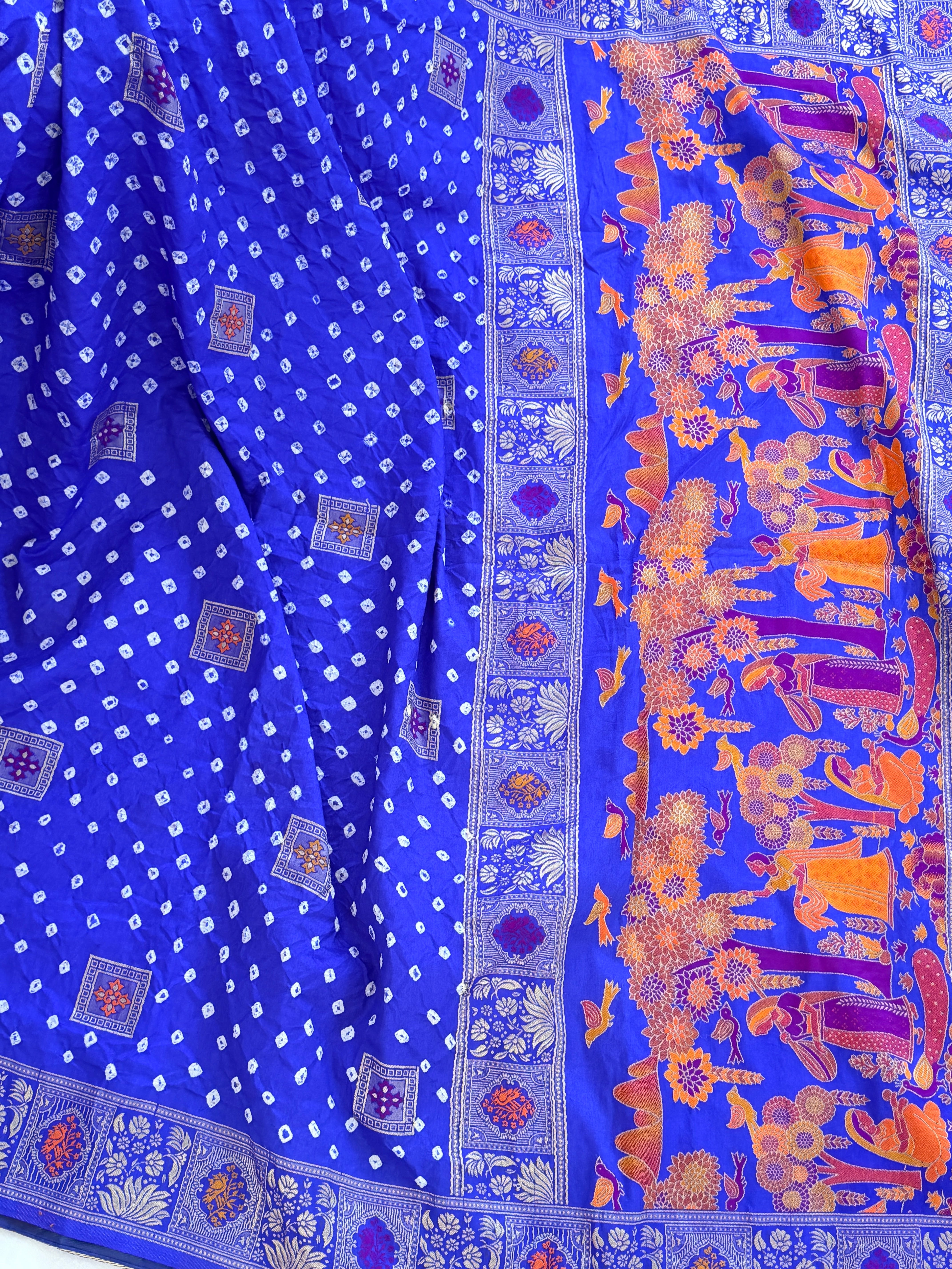 Bandhani Saree on Pure silk