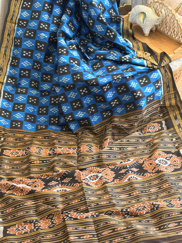 Body box pasapali pure khandua odisha silk saree
