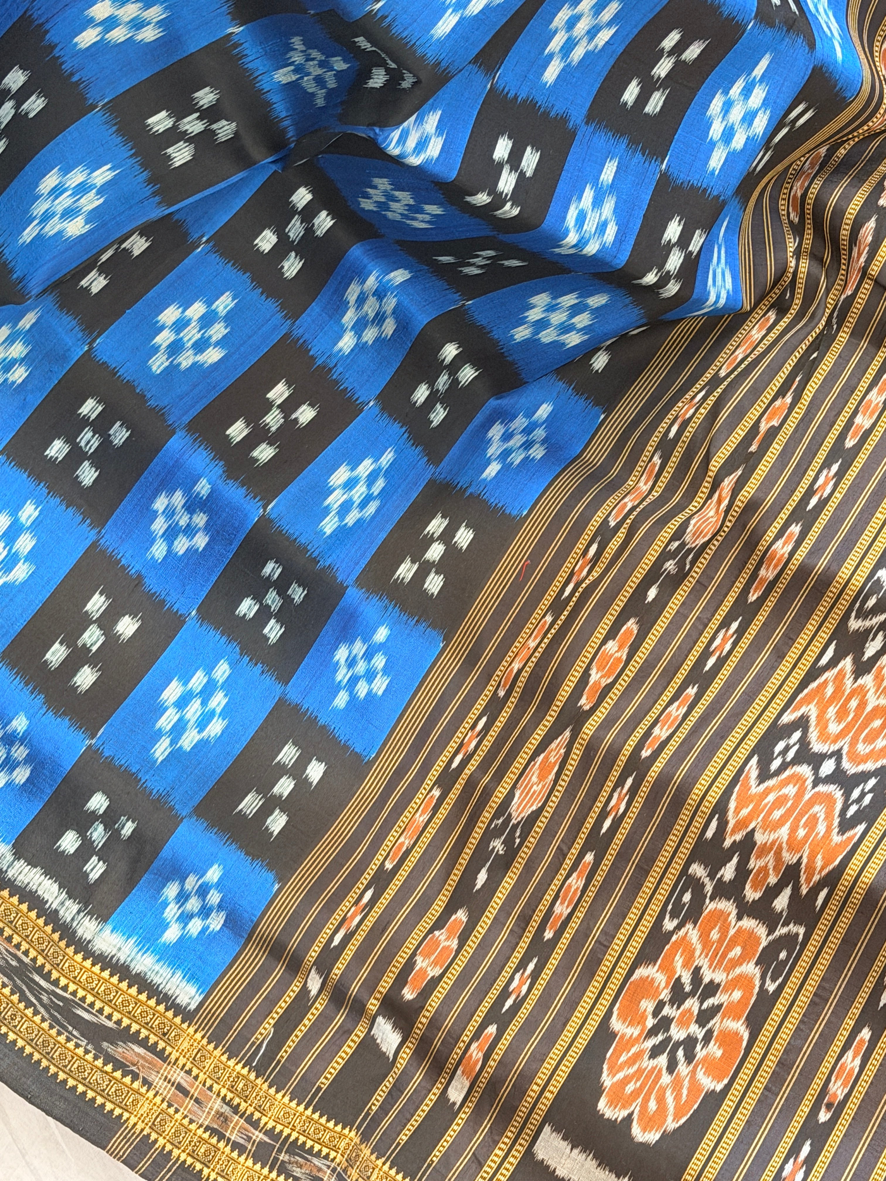 Body box pasapali pure khandua odisha silk saree