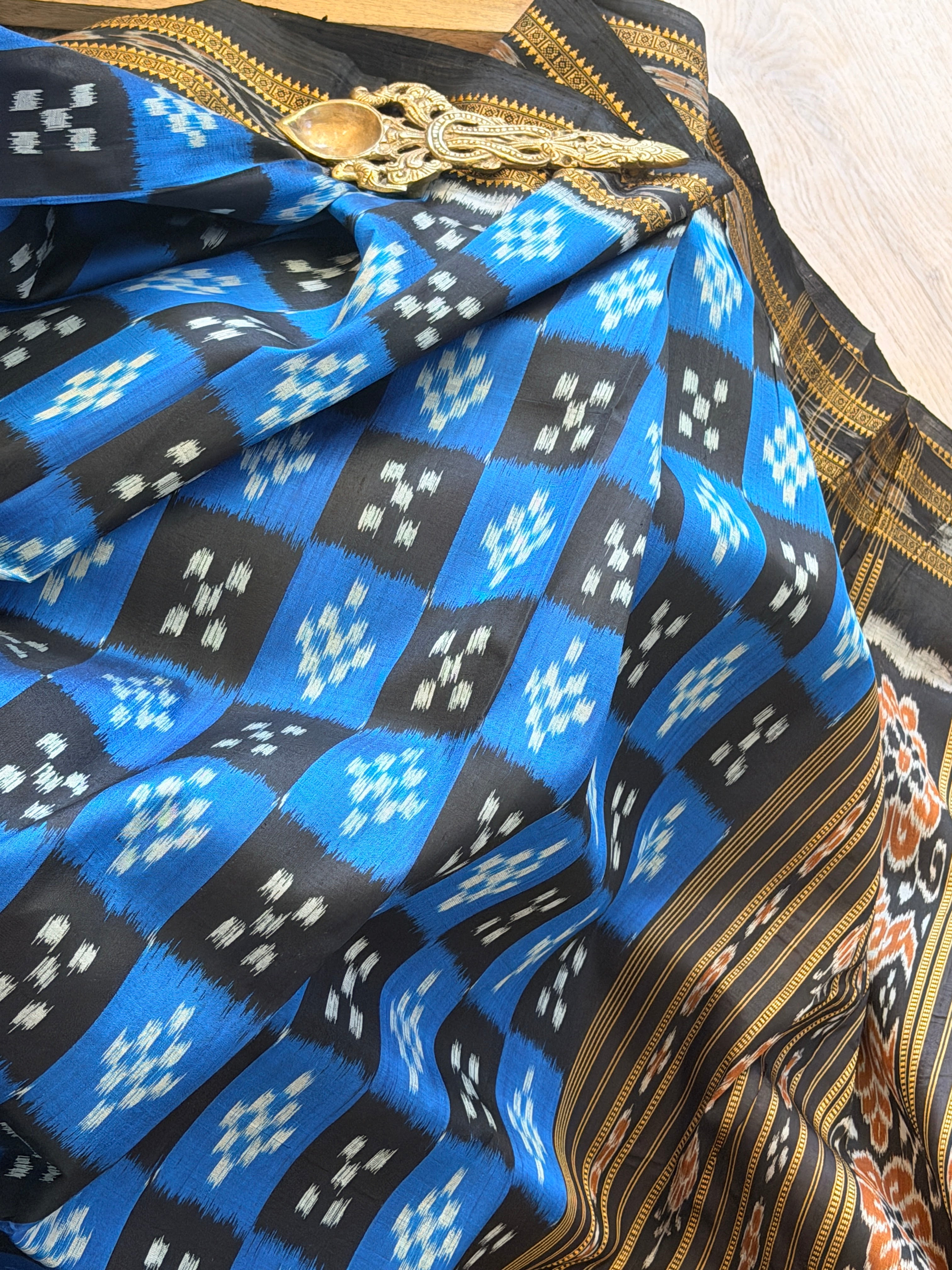 Body box pasapali pure khandua odisha silk saree