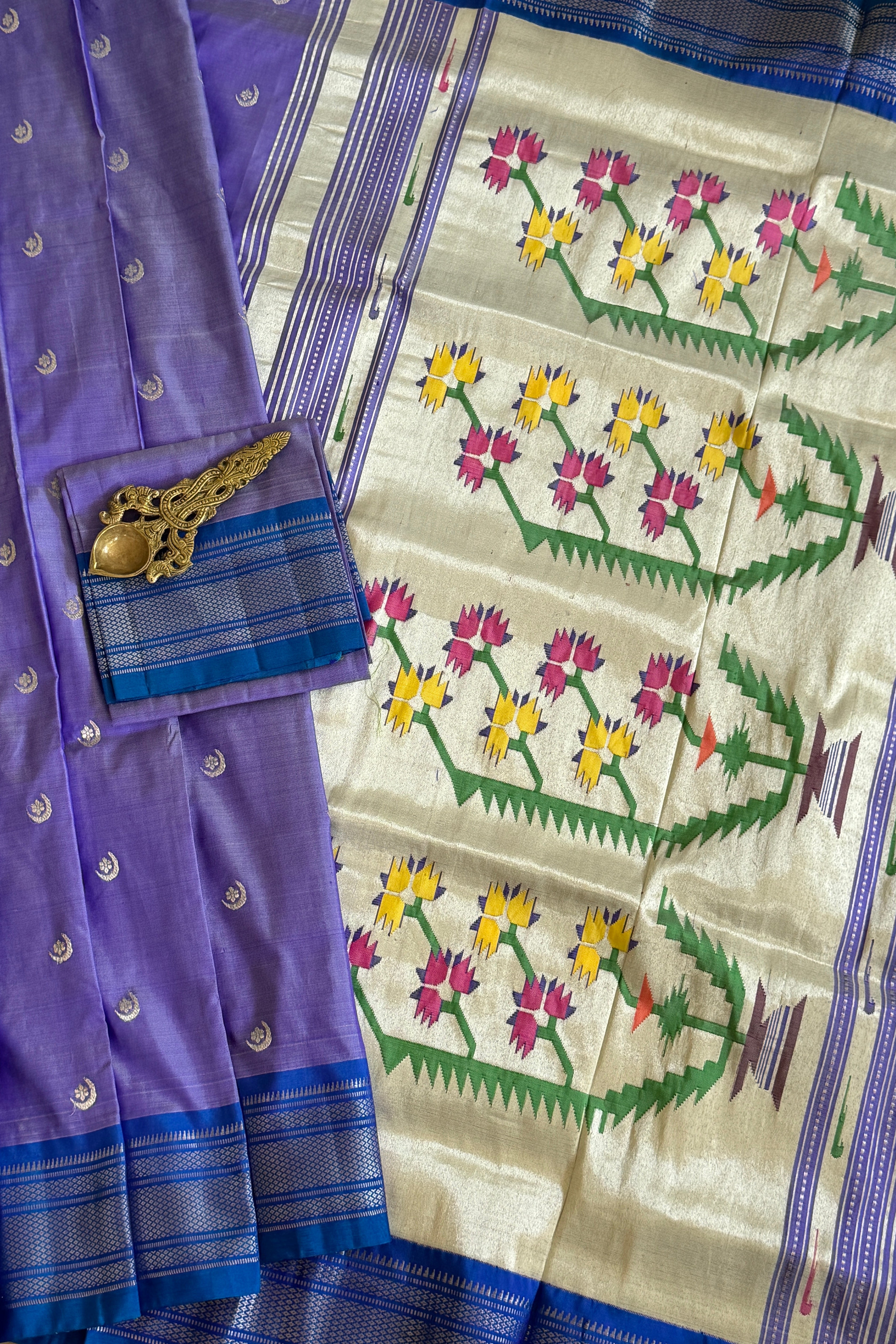 Paithani Pure silk handloom saree