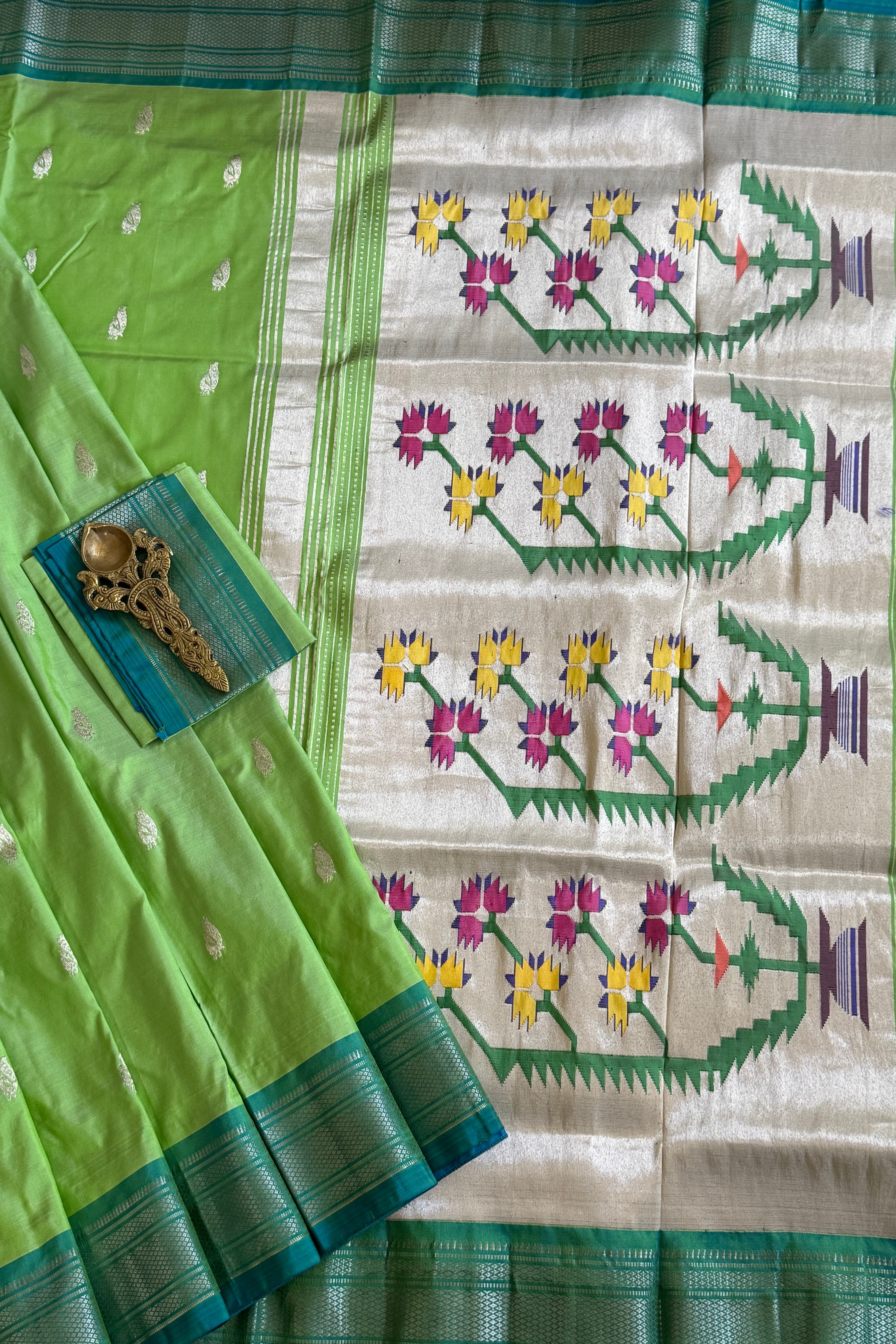 Paithani Pure silk handloom saree