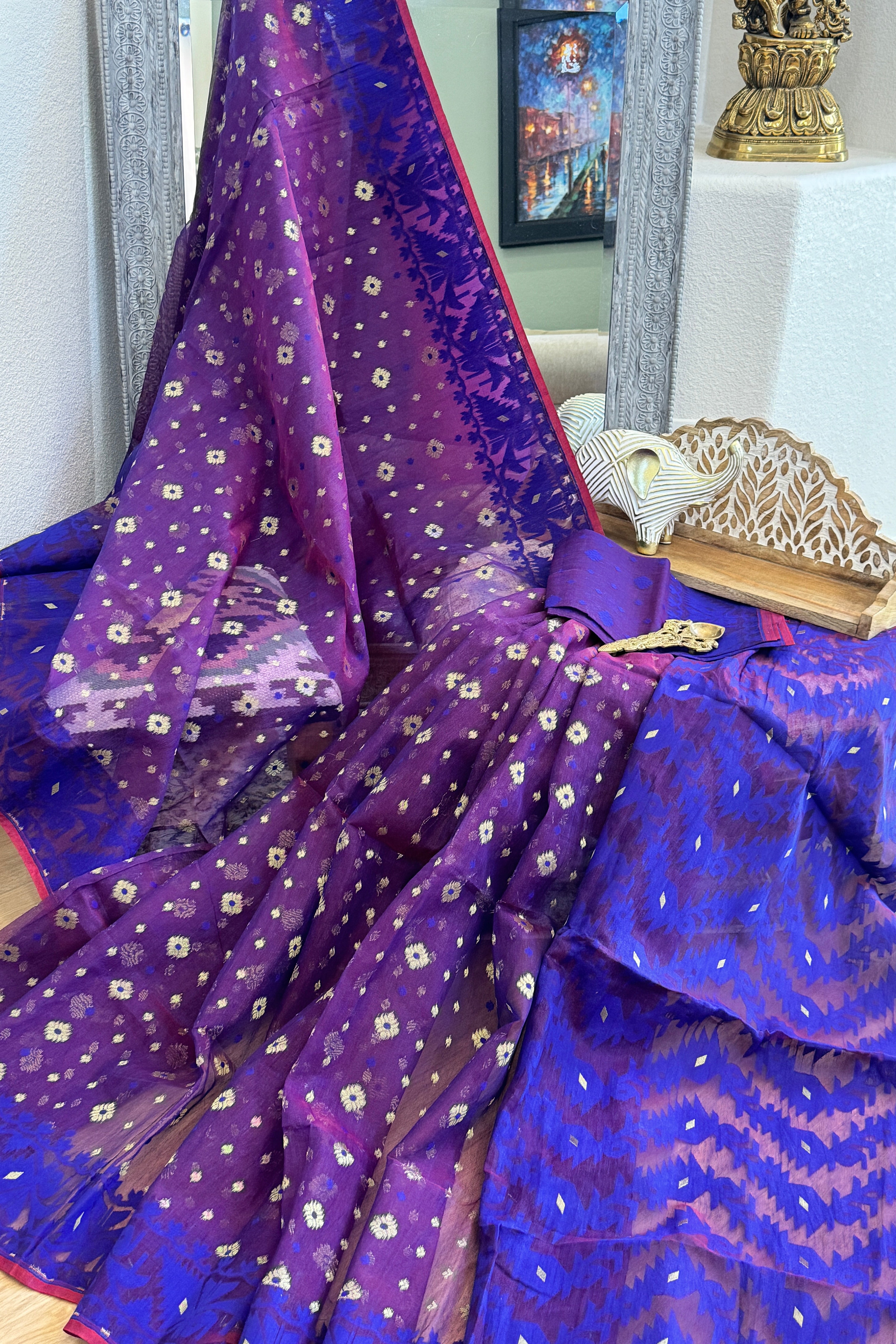 Jamdani Cotton Saree