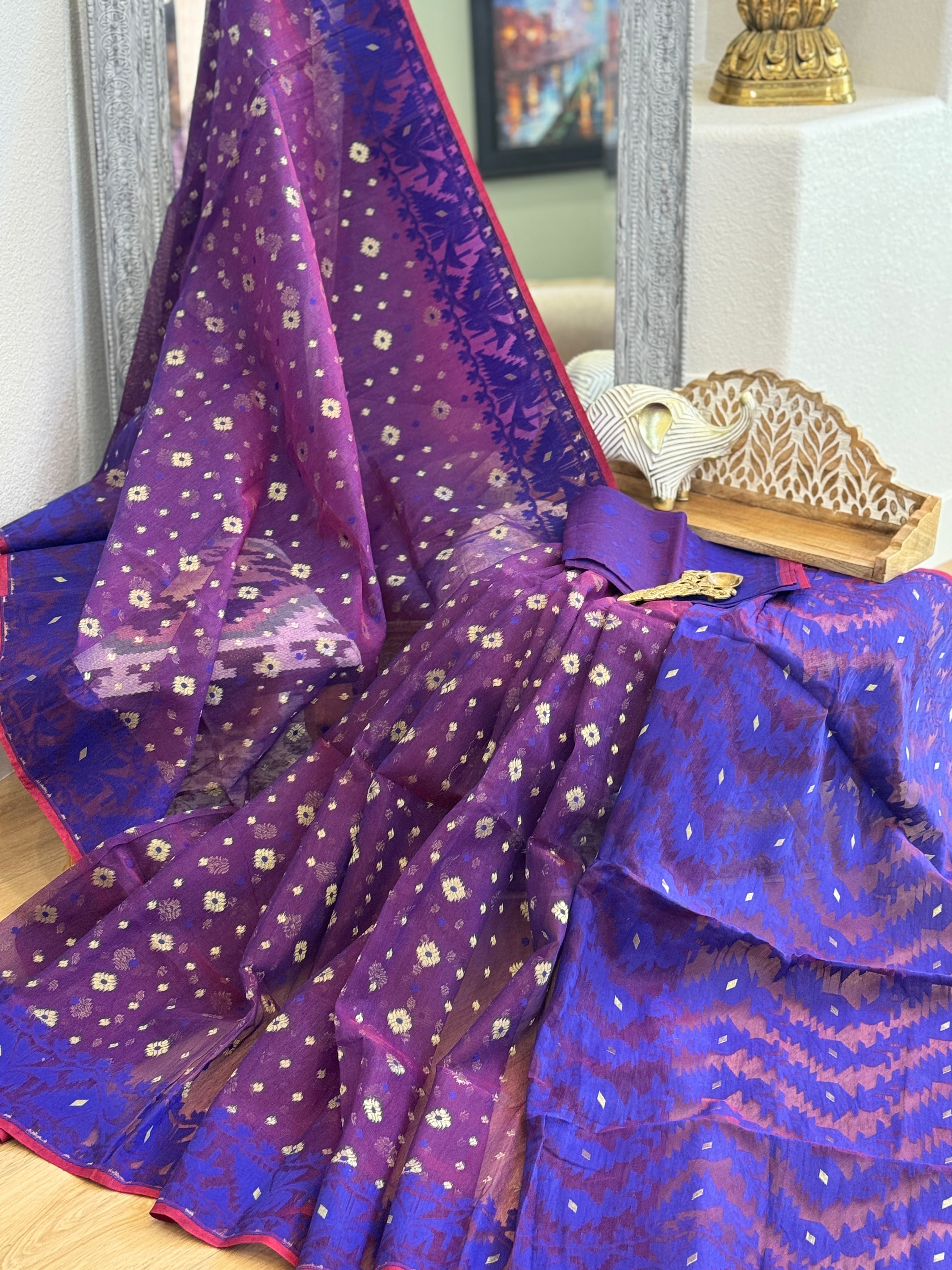 Jamdani Cotton Saree