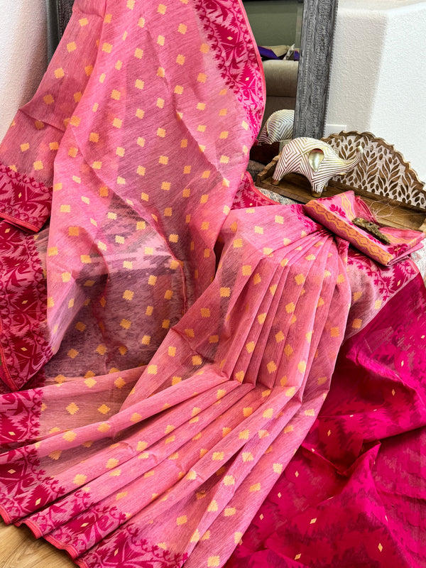 Jamdani Cotton Saree