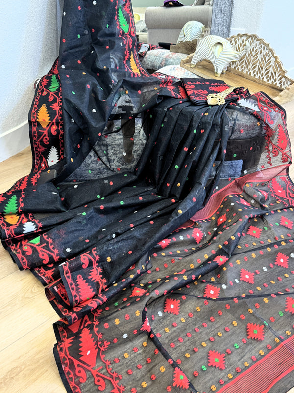 Jamdani Cotton Saree
