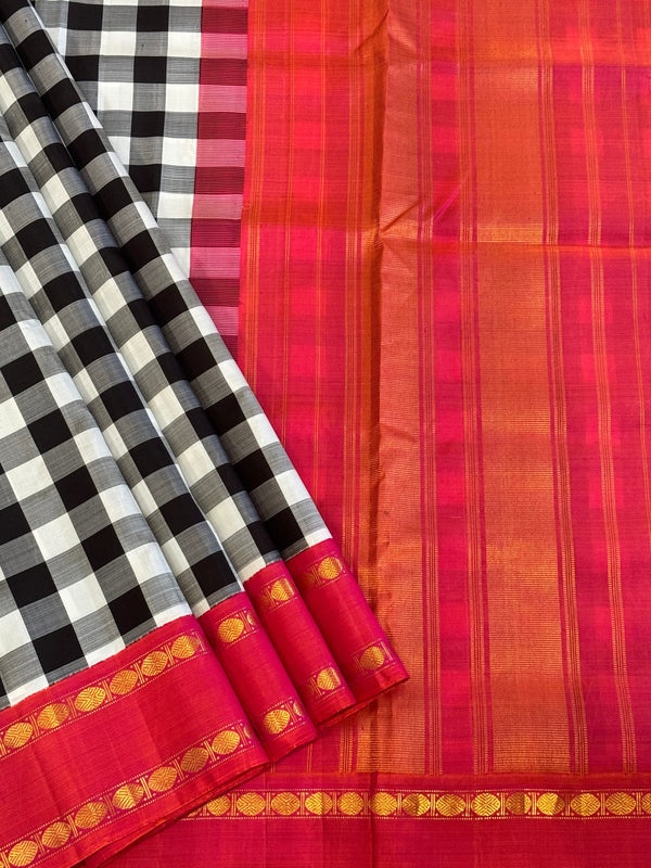 Kanjeevaram Handloom Pure Silk Saree