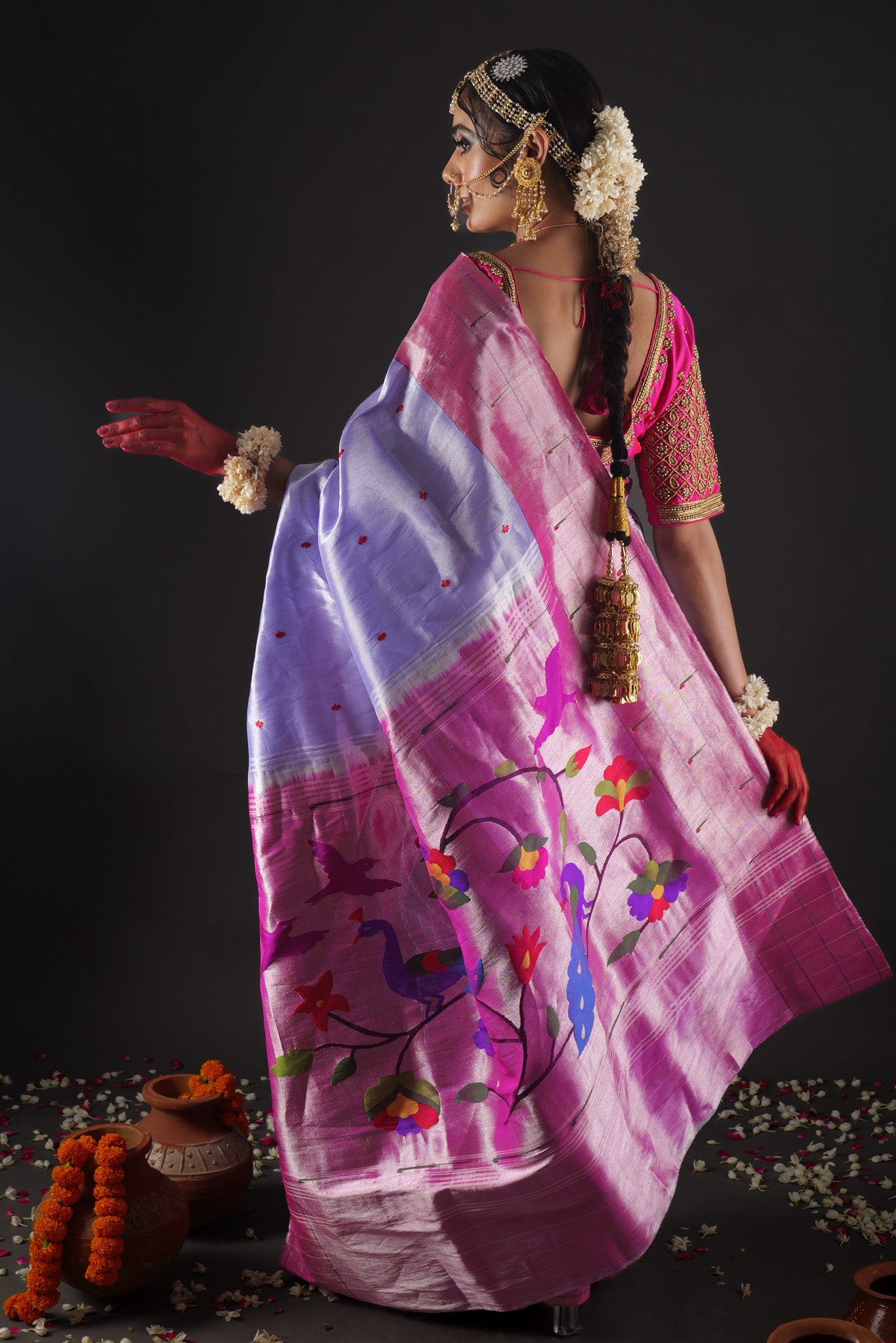 Paithani Pure silk handloom saree