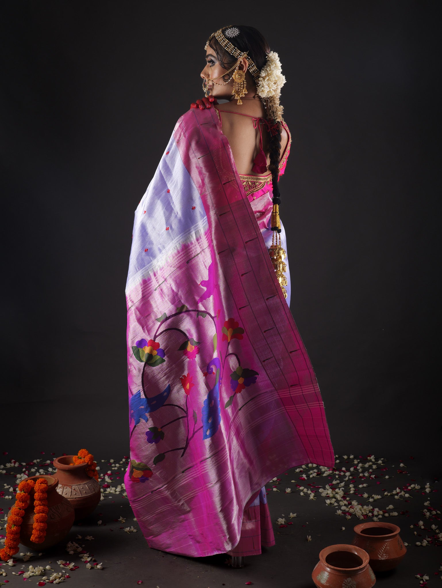 Paithani Pure silk handloom saree
