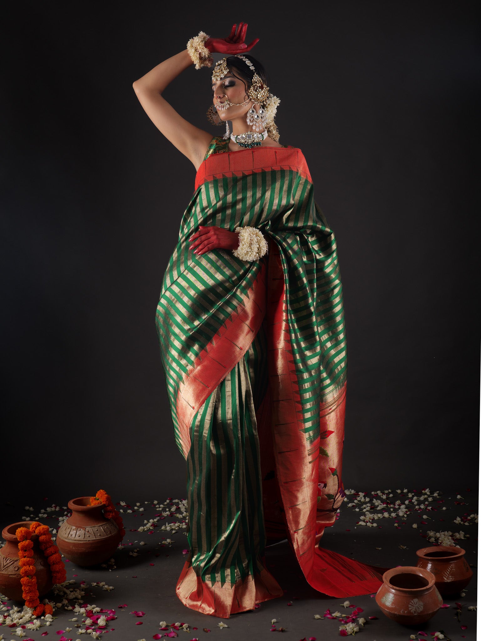 Paithani Pure silk handloom saree