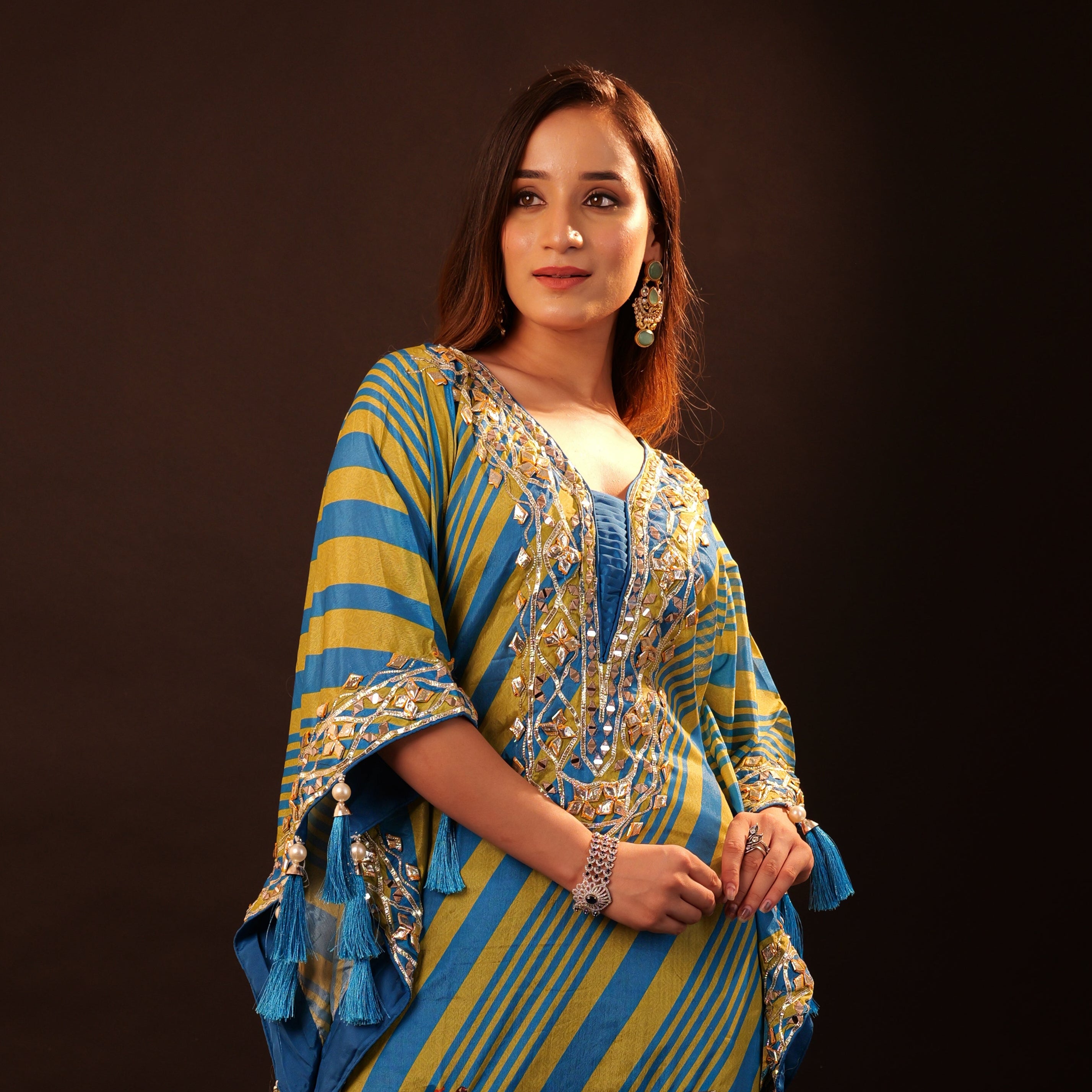 Kaftan Set - blue
