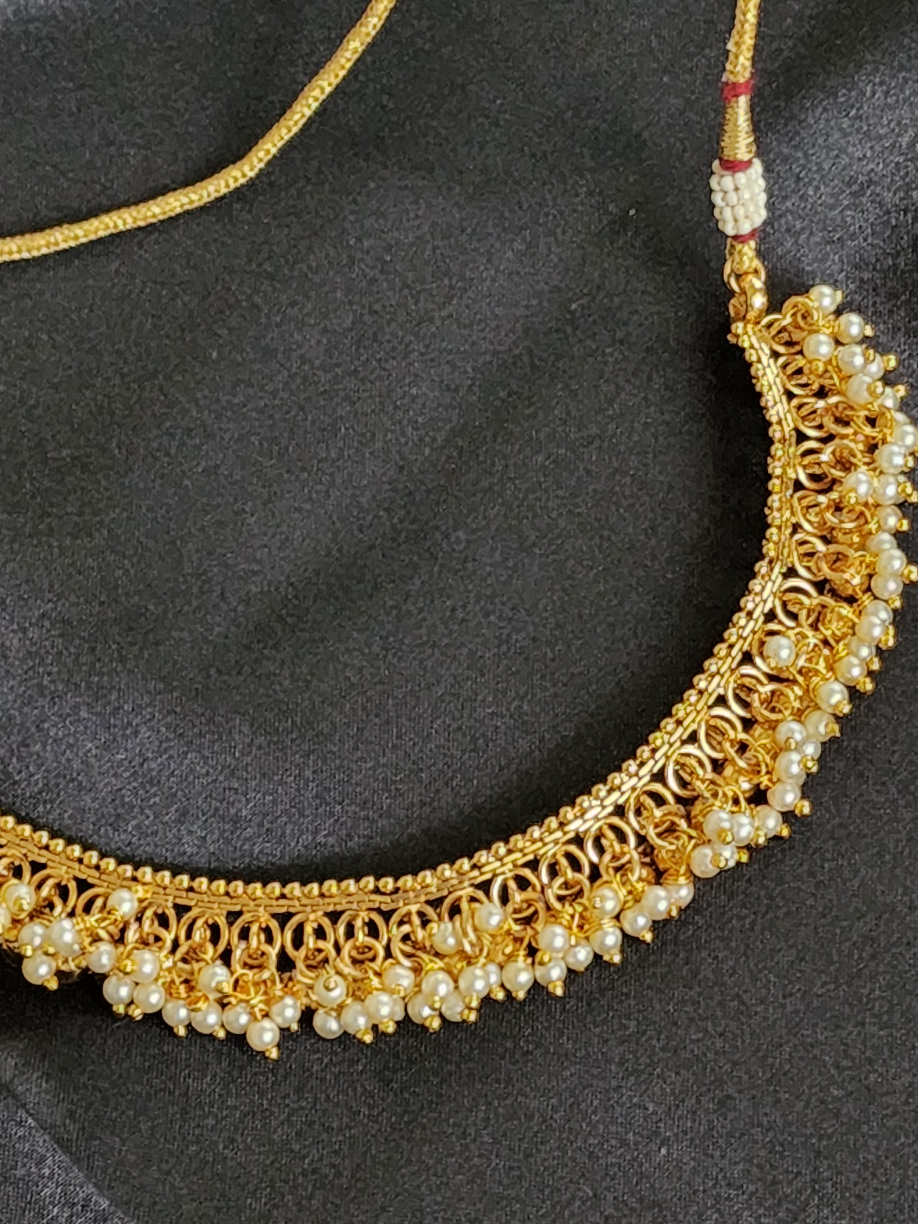 Gold plated necklace