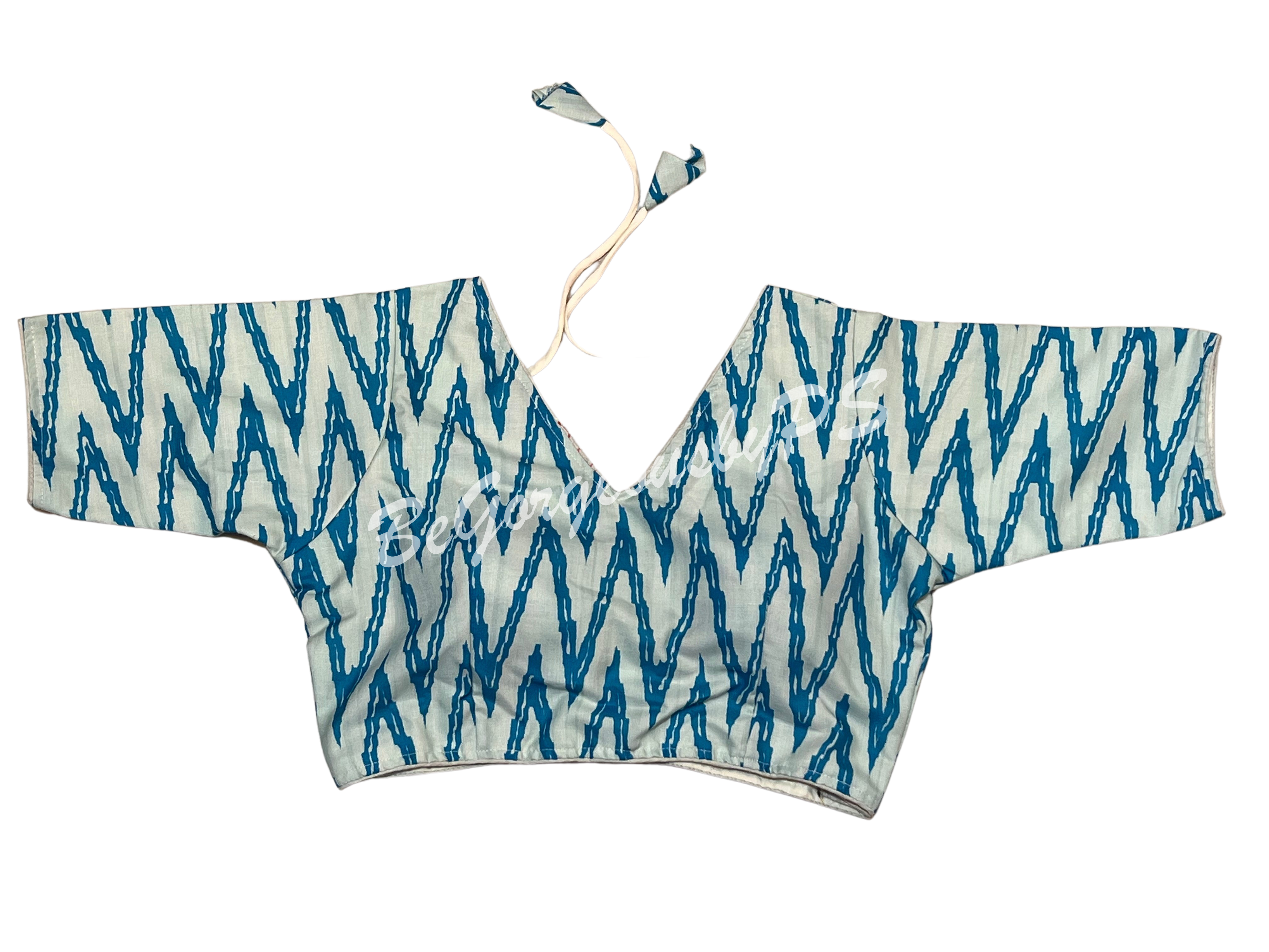 IKKAT PRINT BU/BLUE
