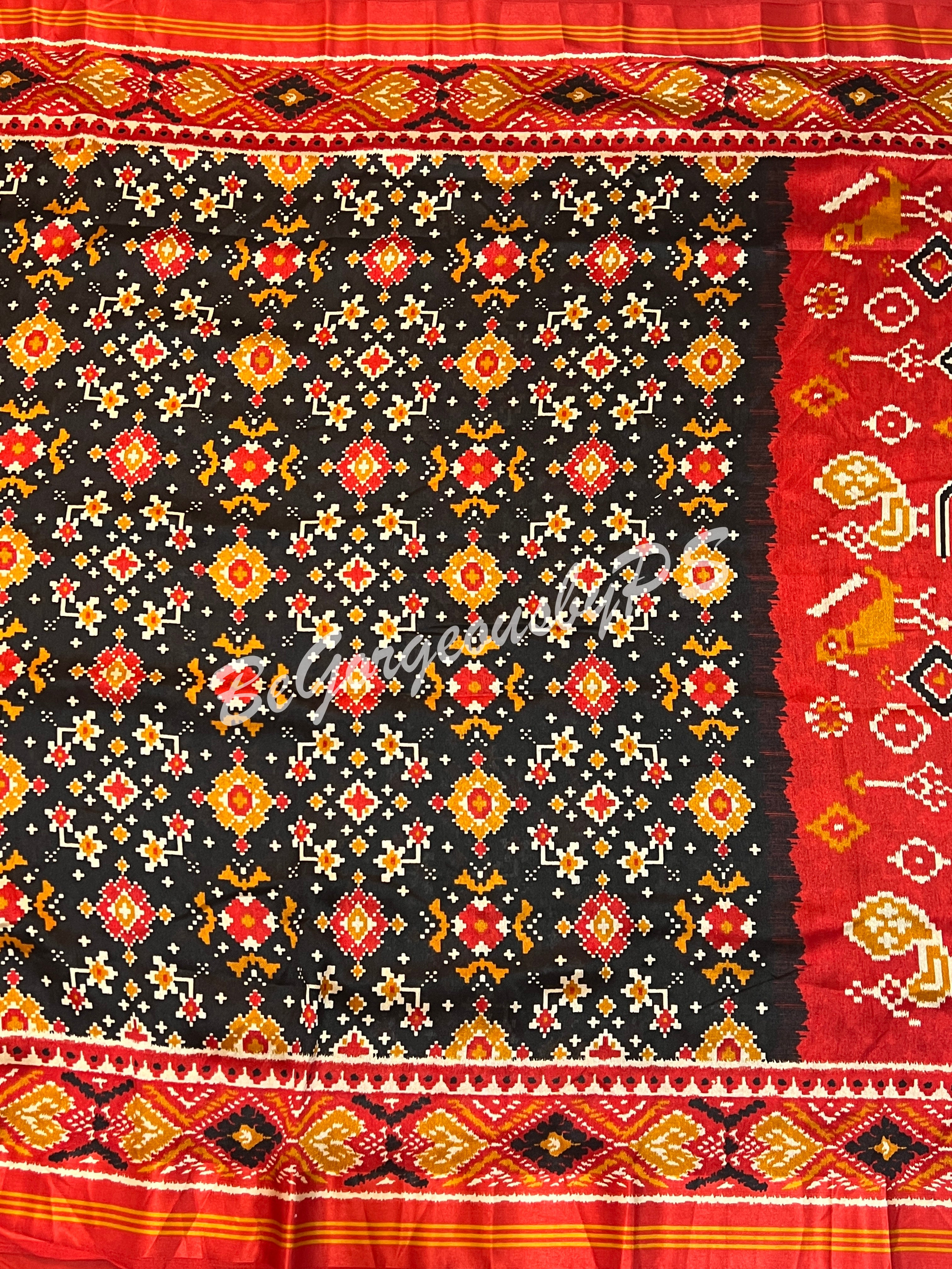PATOLA SOFT SILK BLACK SA-PAT-SOF-BL140