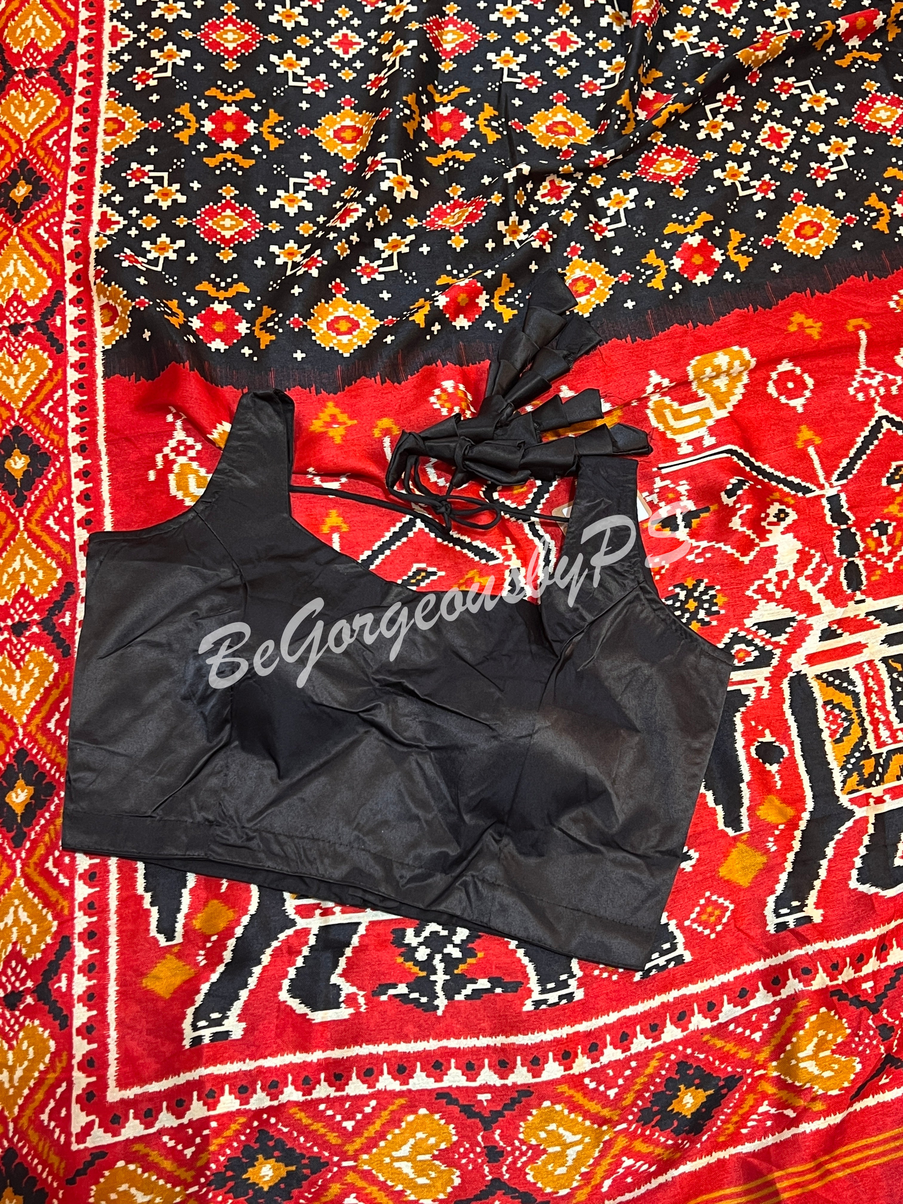 PATOLA SOFT SILK BLACK SA-PAT-SOF-BL140