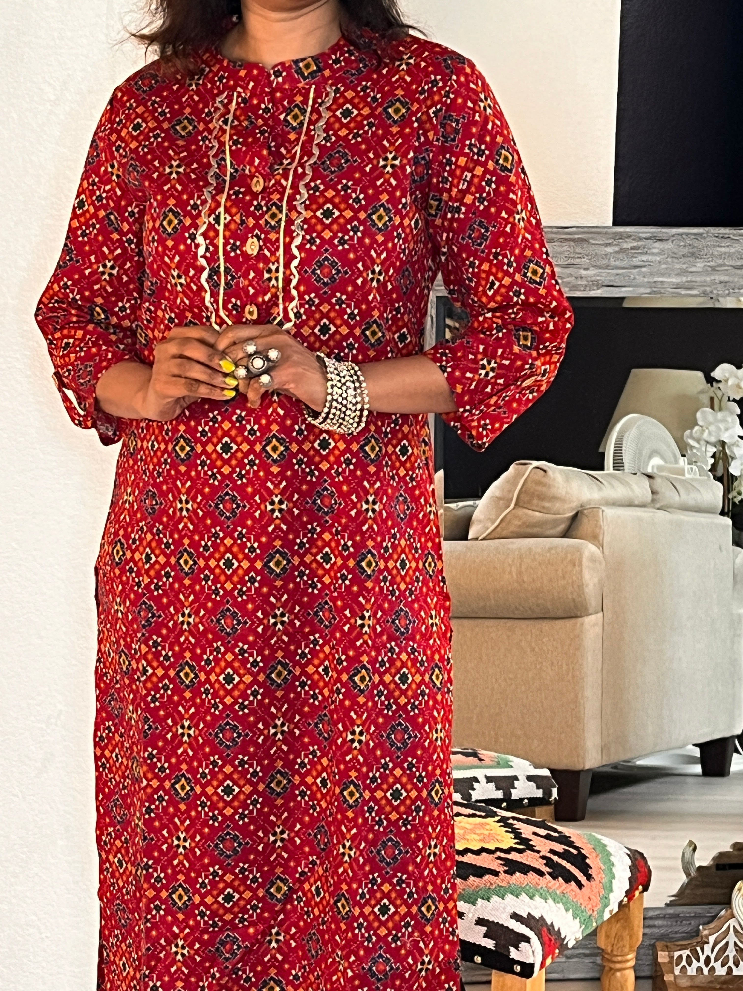 KURTI KU-214-MRN