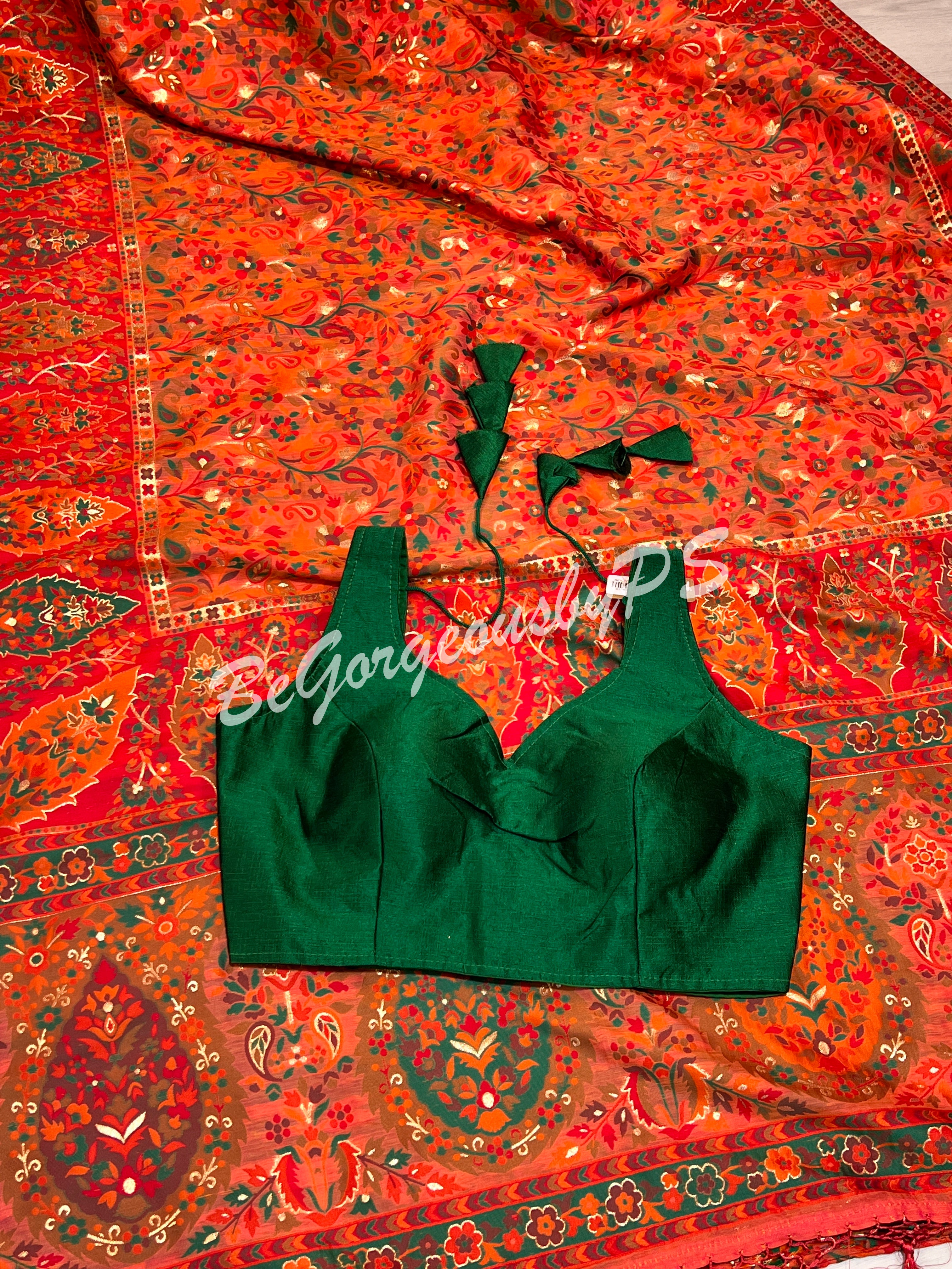 KASHMIRI KANI ORANGE SA-KAS-KAN-OR106