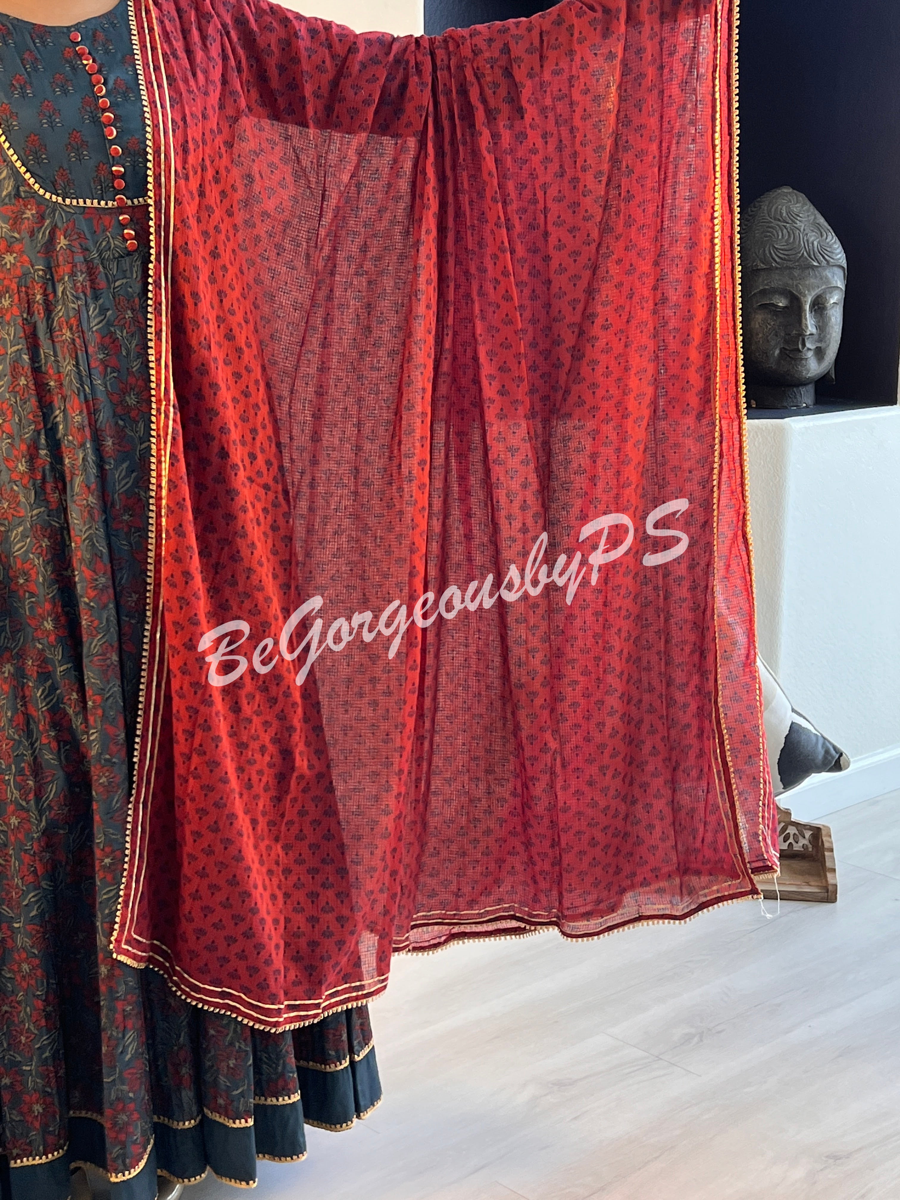 ANARKALI dupatta SET AK-026