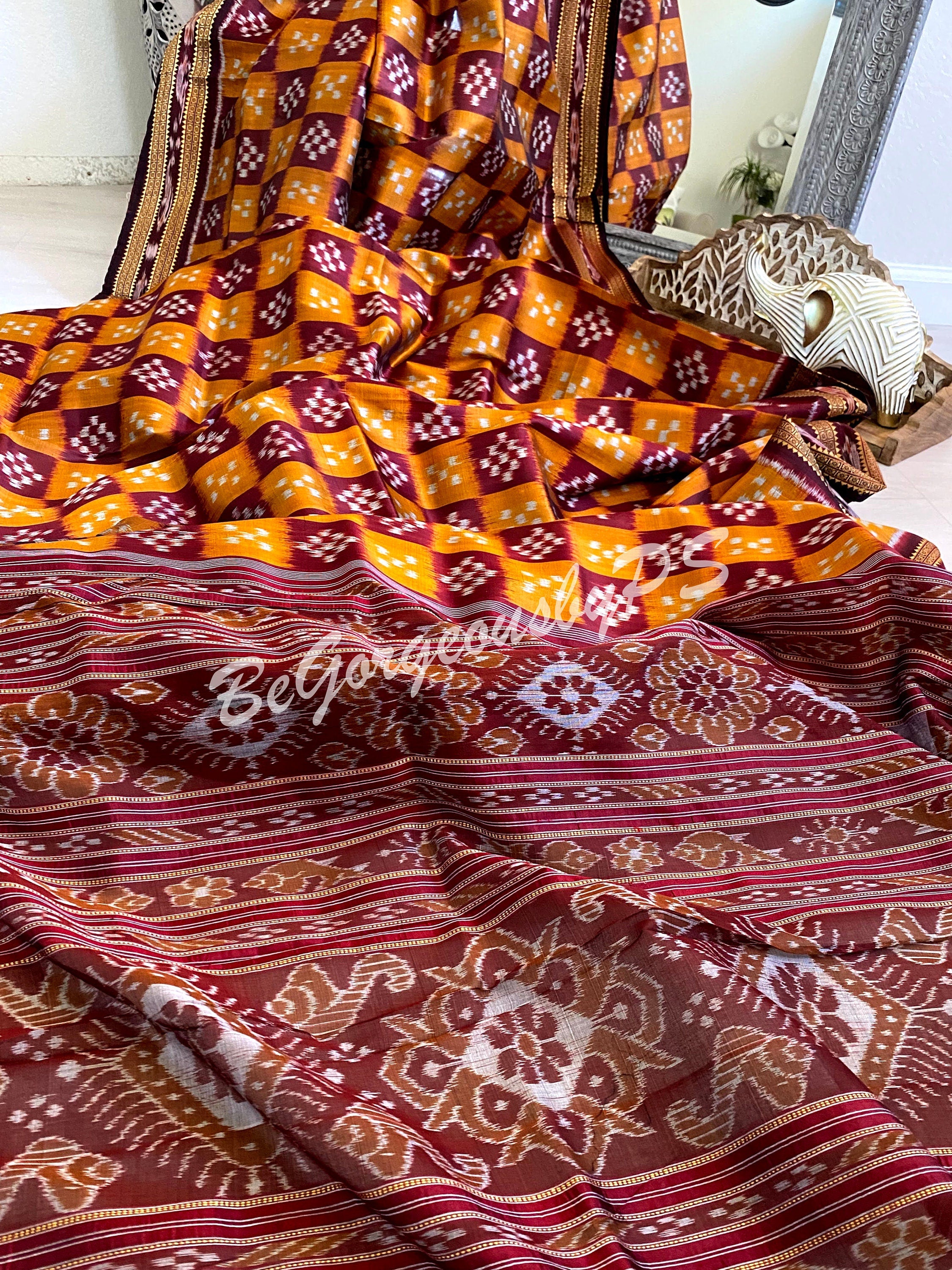 Full pasapalli khadua pure mulberry silk saree
