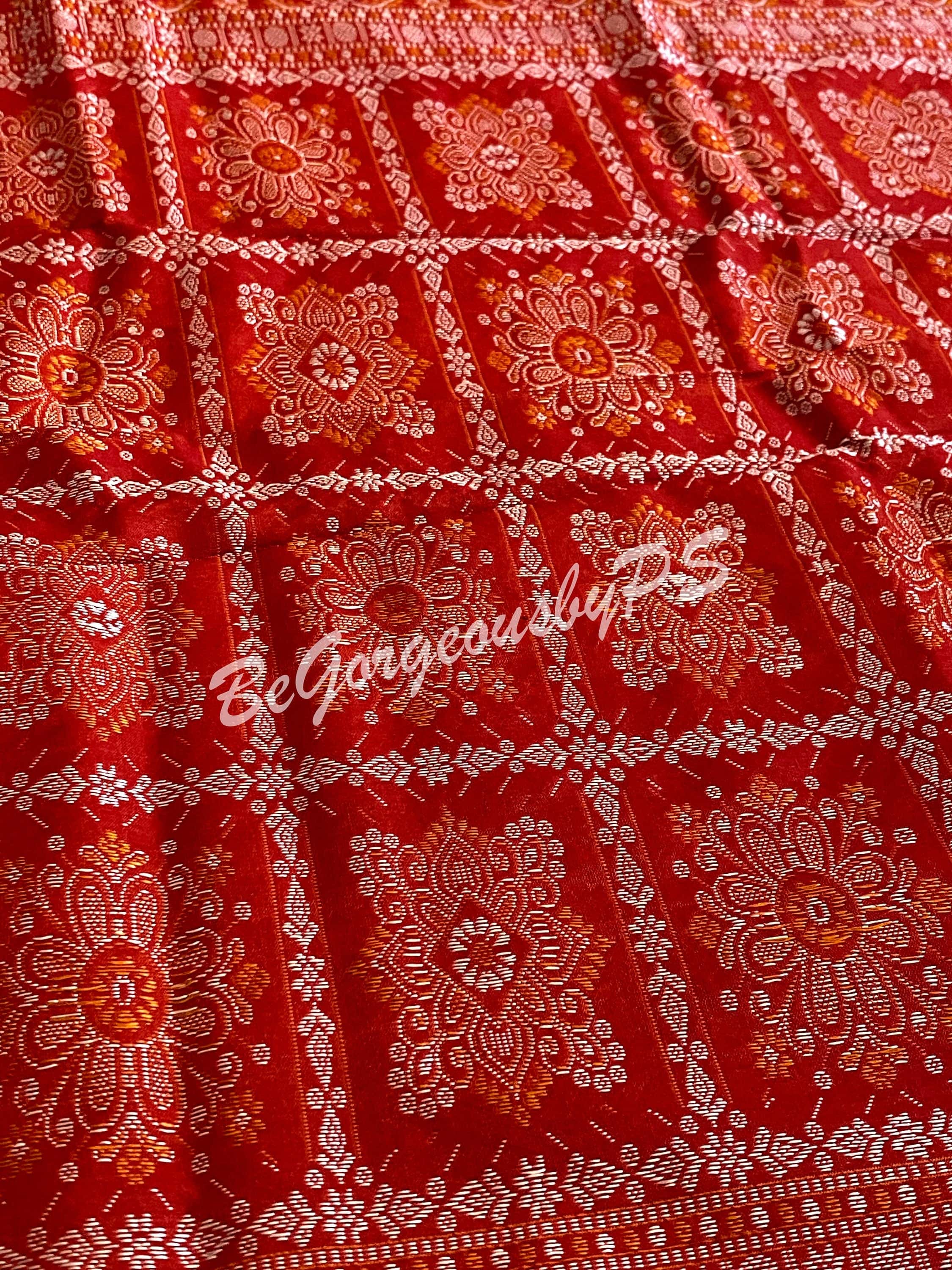 Odisha bomkai sambalpuri saree